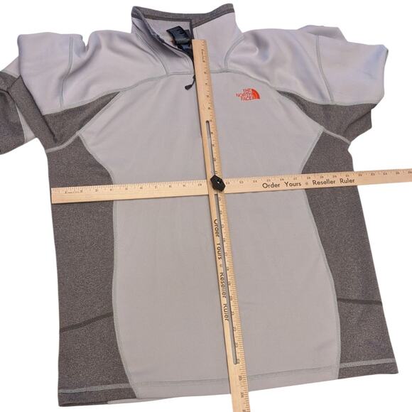 North Face Pullover Mens Medium Fleece Jacket Outdoor Hiking Layer Athleisure - Picture 4 of 13